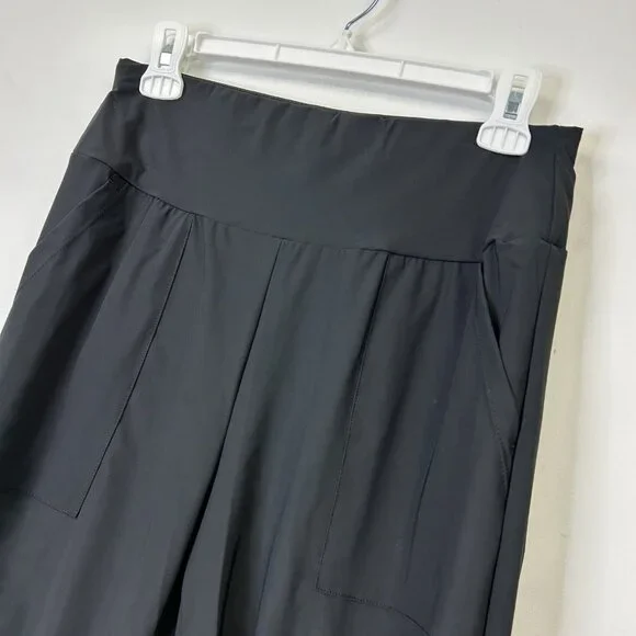 NEW Halara High Waisted Pocket Long Casual Shorts Women’s Size Medium Black - Picture 8 of 9